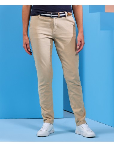 A-AQ060-Chino coupe classique pour femme